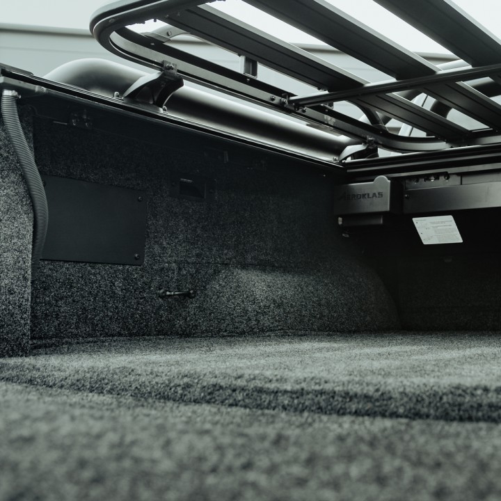 Under Rail Bed Liner, RealTruck BedRug Carpet, Volkswagen Amarok Double Cab 2023 - Present - EDK.ro
