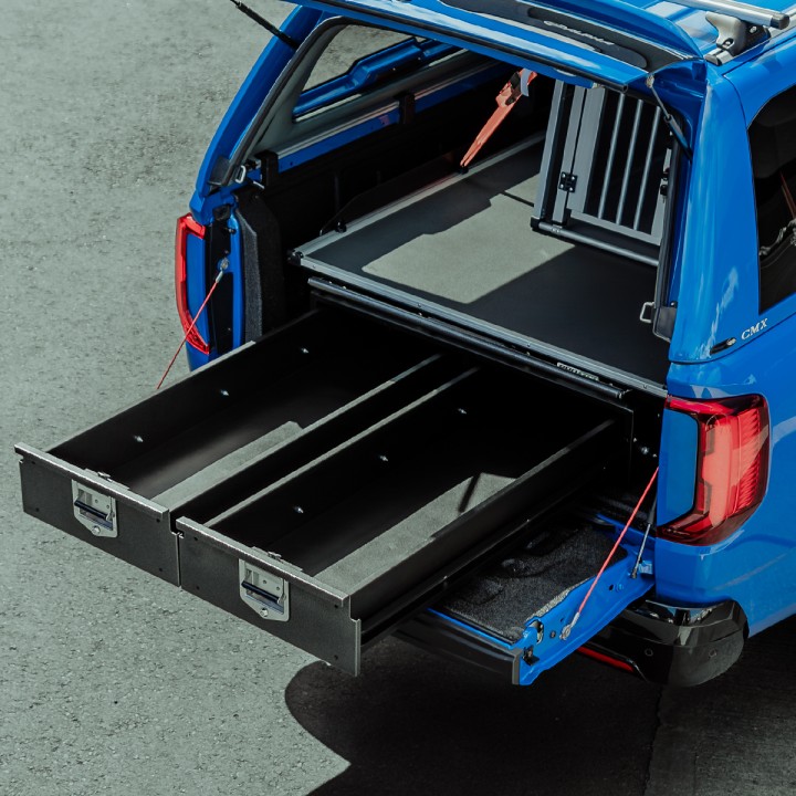 Sliding Tray, ProTop Twin Drawer System with - Load Bed System, Volkswagen Amarok Double Cab 2023 - Present - EDK.ro