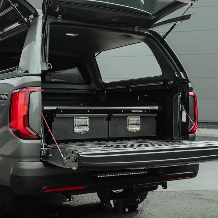 Sliding Tray, ProTop Twin Drawer System with - Load Bed System, Volkswagen Amarok Double Cab 2023 - Present - EDK.ro