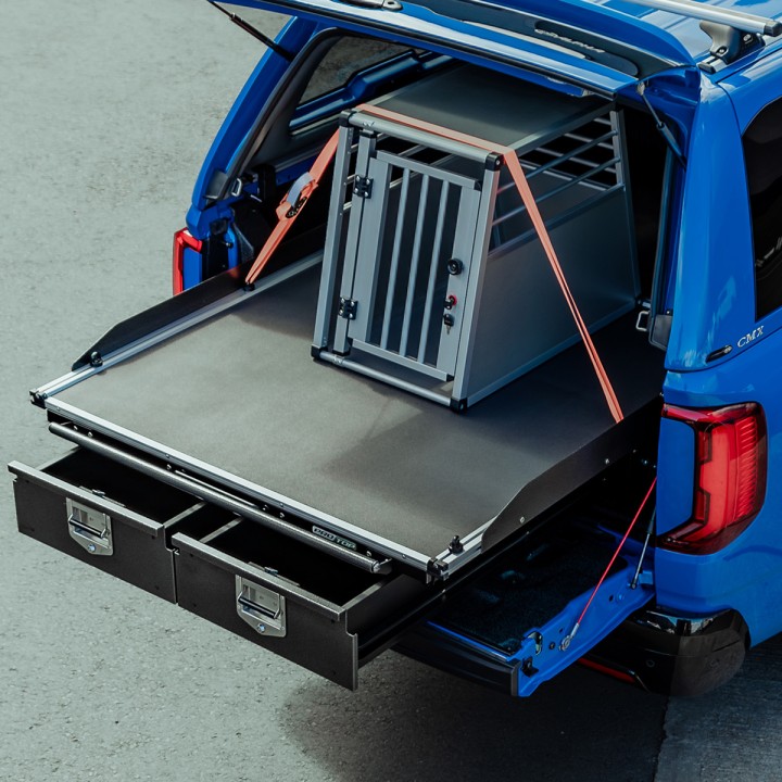 Sliding Tray, ProTop Twin Drawer System with - Load Bed System, Volkswagen Amarok Double Cab 2023 - Present - EDK.ro