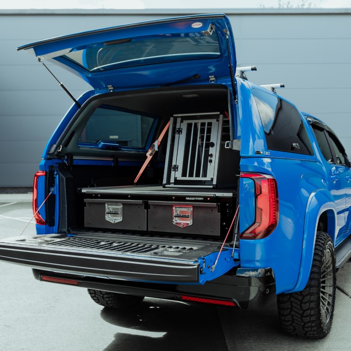 Sliding Tray, ProTop Twin Drawer System with - Load Bed System, Volkswagen Amarok Double Cab 2023 - Present - EDK.ro