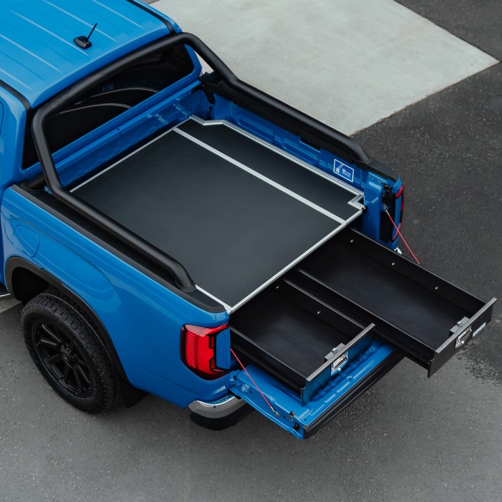 Drawer System, ProTop Rhino Deck Floor - System, Volkswagen Amarok Double Cab 2023 - Present - EDK.ro