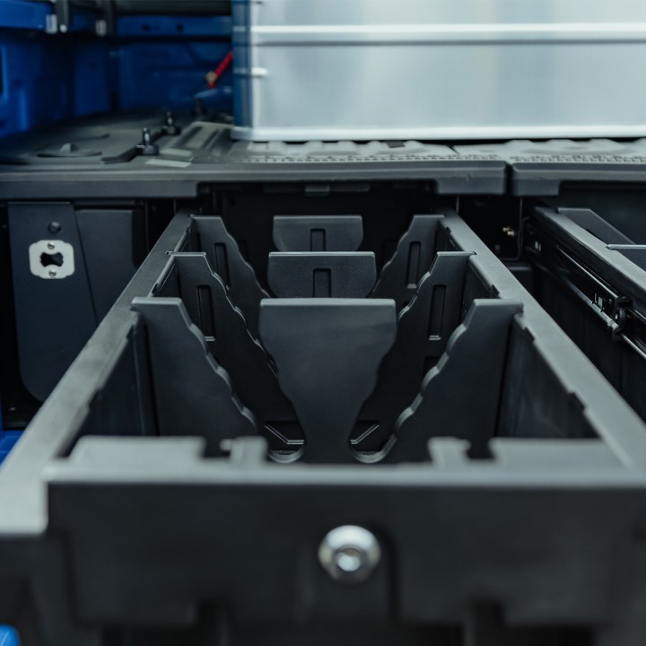 Drawer System, Workmate Load Bed System, Volkswagen Amarok Double Cab 2023 - Present - EDK.ro