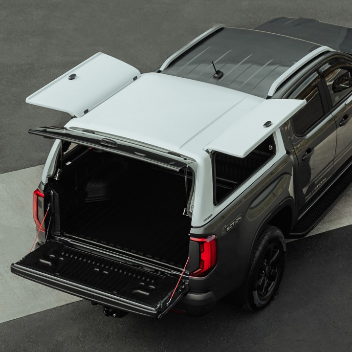 Hardtop Bed Cover, ProTop Gullwing, Volkswagen Amarok Double Cab 2023 - Present - EDK.ro