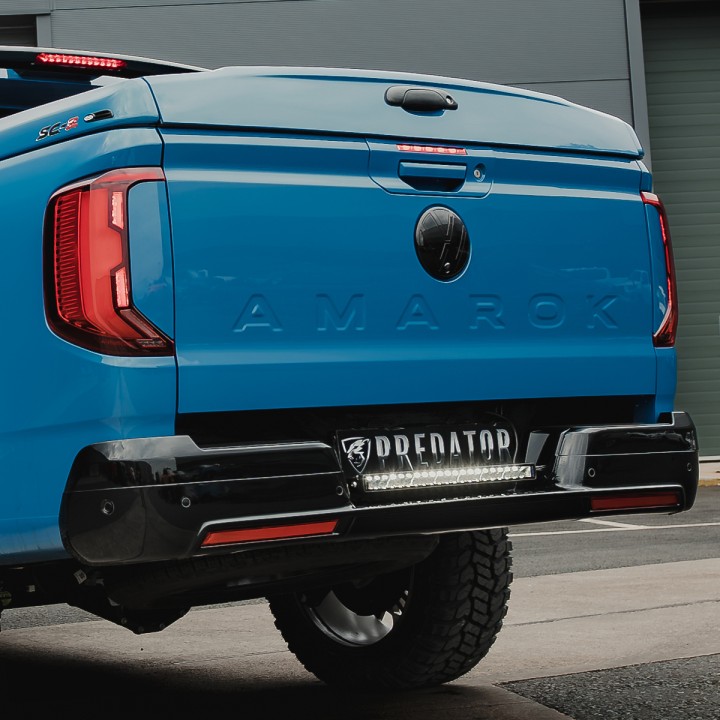 EC Approved LED Projector Integration Kit for Number Plate, Predator, Volkswagen Amarok Double Cab 2023 - Present - EDK.ro
