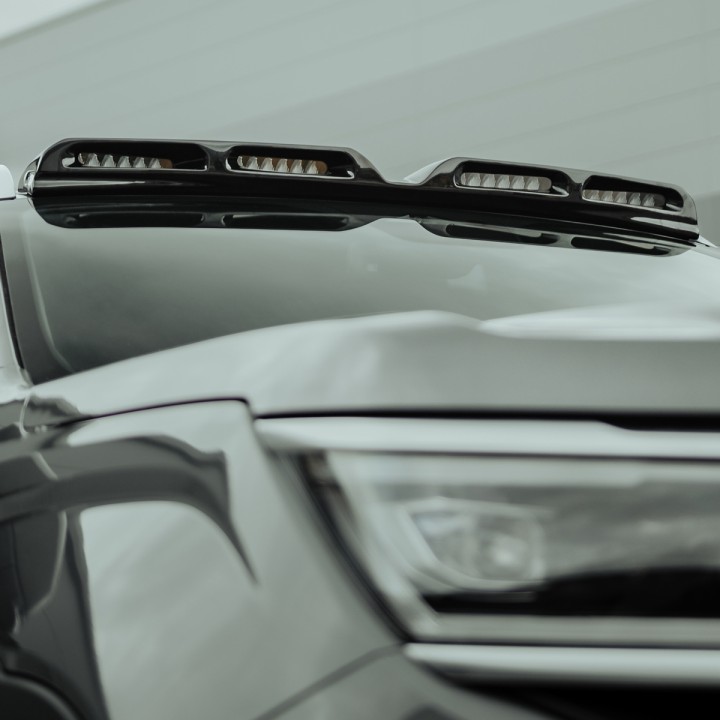 EC Approved LED Projector Integration Kit for Roof, Predator, Volkswagen Amarok Double Cab 2023 - Present - EDK.ro