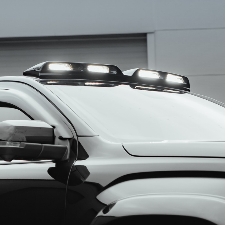 EC Approved LED Projector Integration Kit for Roof, Predator, Volkswagen Amarok Double Cab 2023 - Present - EDK.ro