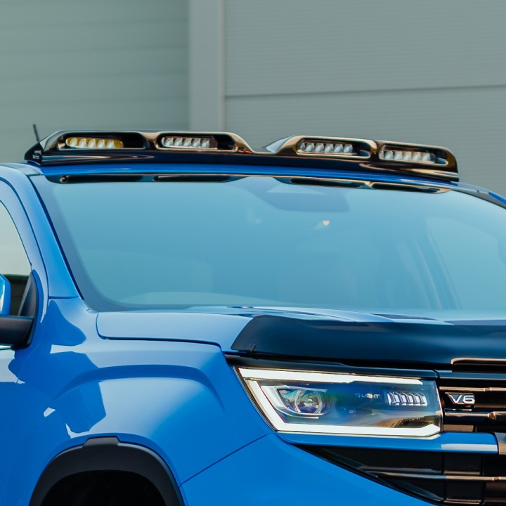 EC Approved LED Projector Integration Kit for Roof, Predator, Volkswagen Amarok Double Cab 2023 - Present - EDK.ro