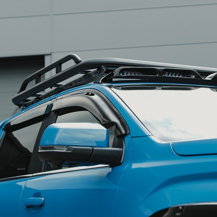 Platform Roof Rack, Predator Outback with Side Rails, Volkswagen Amarok Double Cab 2023 - Present - EDK.ro