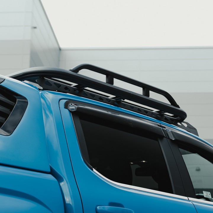 Portbagaj de Plafon tip Platformă, Predator Outback cu Șine Laterale, Volkswagen Amarok Cabină Dublă 2023 - Prezent - EDK.ro
