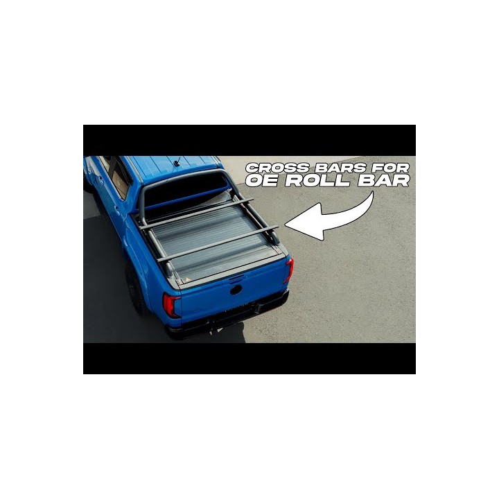 Roof Cross Bars, Trux PanAmericana Sports Roll Bar Set, Volkswagen Amarok Double Cab 2023 - Present - EDK.ro