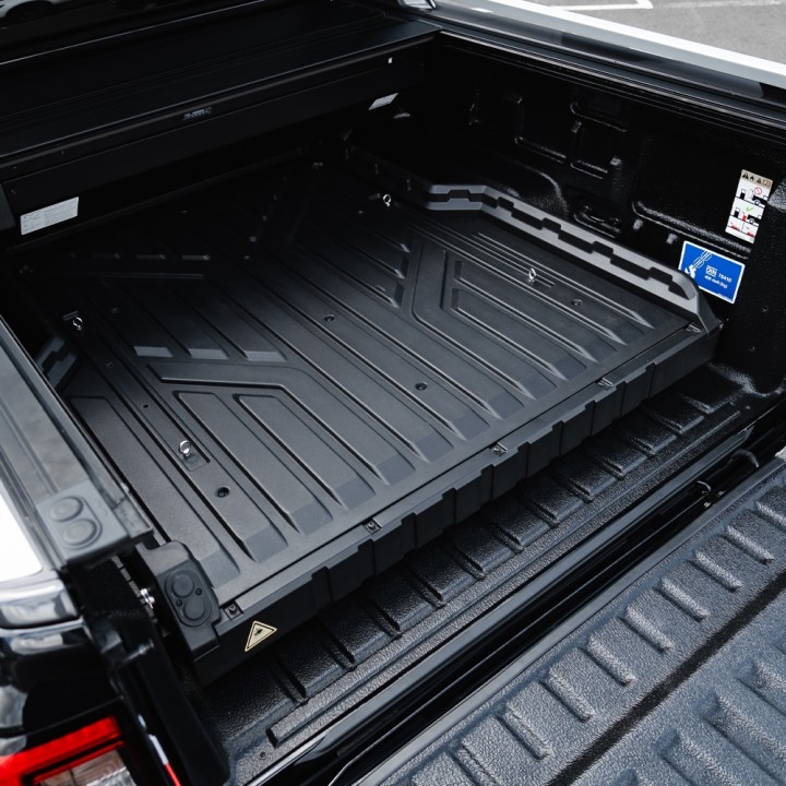 Platformă Glisantă pentru Benă, Aeroklas Aero Bed Glide - Electric, Volkswagen Amarok Cabină Dublă 2023 - Prezent - EDK.ro