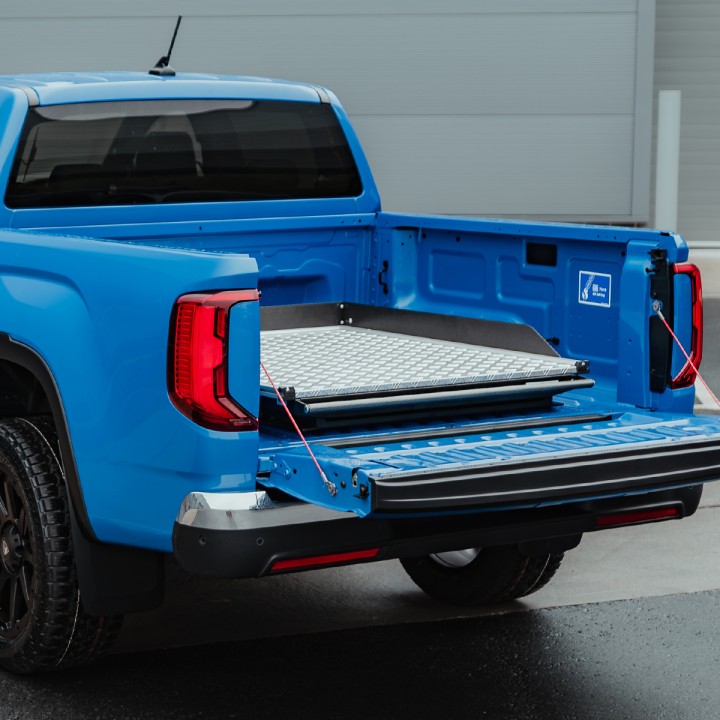 Sliding Bed Tray, ProTop Standard - Alloy, Volkswagen Amarok Double Cab 2023 - Present - EDK.ro