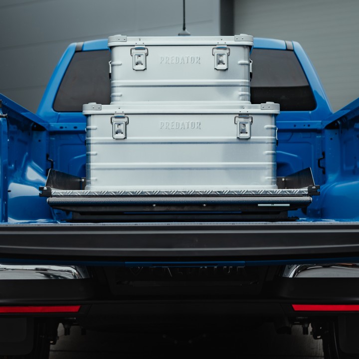 Sliding Bed Tray, ProTop Standard - Alloy, Volkswagen Amarok Double Cab 2023 - Present - EDK.ro