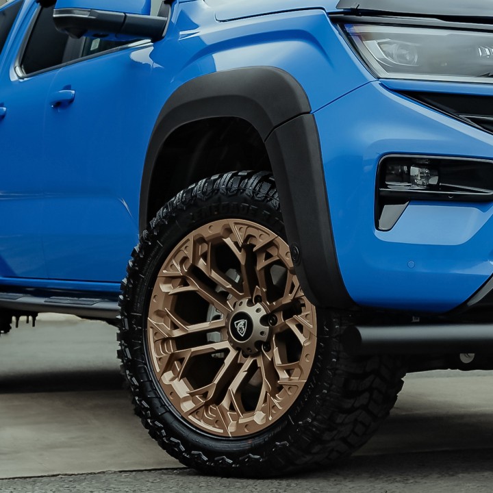 Extensii Aripi, Predator, Culoare Negru Mat, Volkswagen Amarok Cabină Dublă 2023 - Prezent - EDK.ro