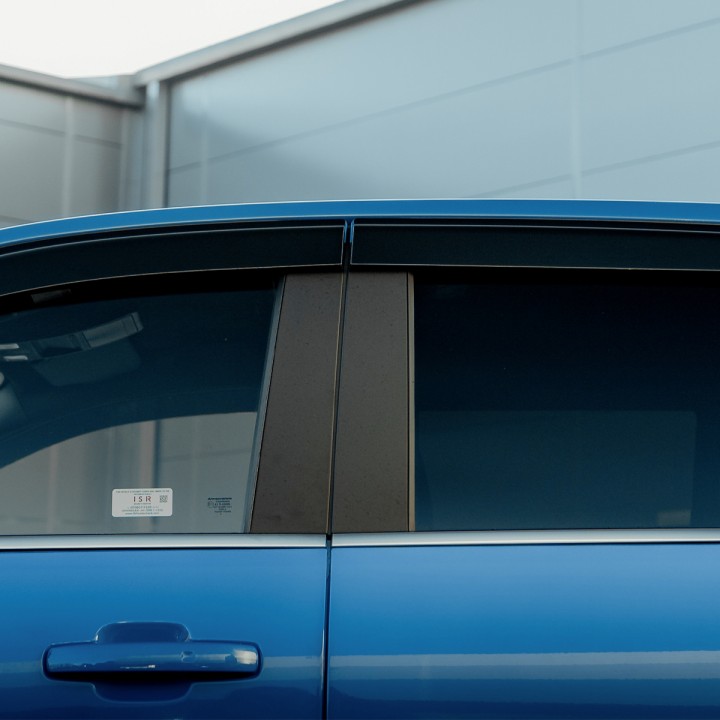 Set 4 Paravânturi, Trux Închis Smoked, Volkswagen Amarok Cabină Dublă 2023 - Prezent - EDK.ro