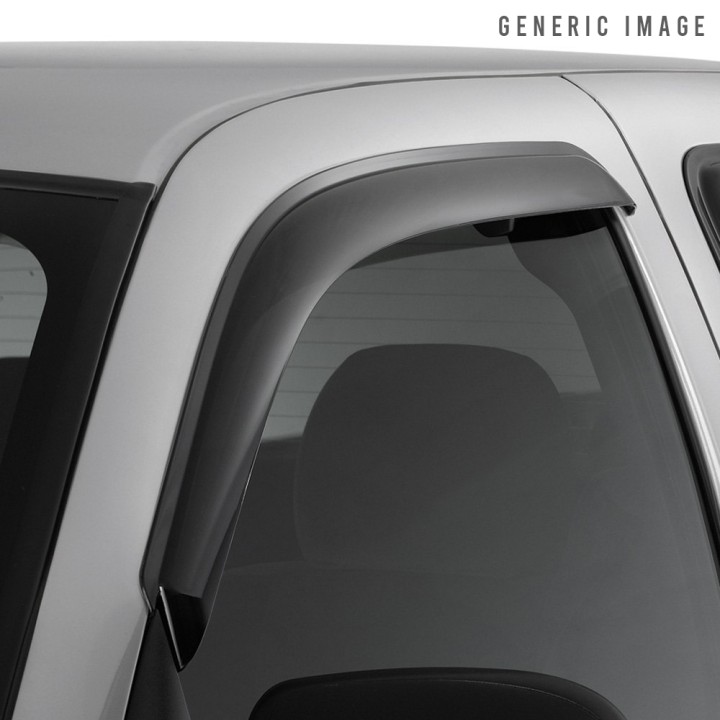 Front Wind Deflectors Pair, Trux 3Dr, Color Dark Smoke, Volkswagen Polo 2002 - 2009 - EDK.ro