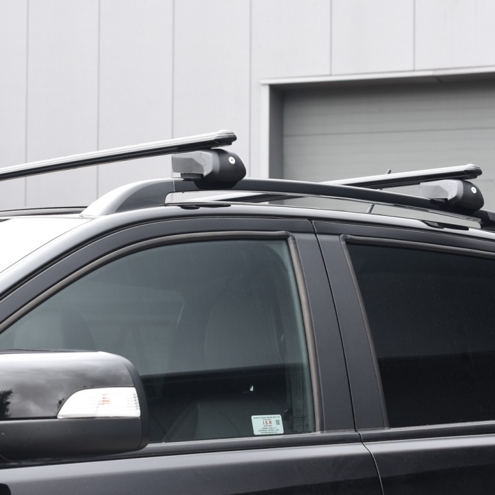 Roof Cross Bars, Trux Roof Rails, Color Black, Volkswagen Touareg - EDK.ro