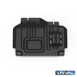 Skid Plate for Engine, Rival 2L Diesel Everest 3, Color Black, Ford Ranger / Bronco, Volkswagen Amarok Raptor 2020 - Present - E