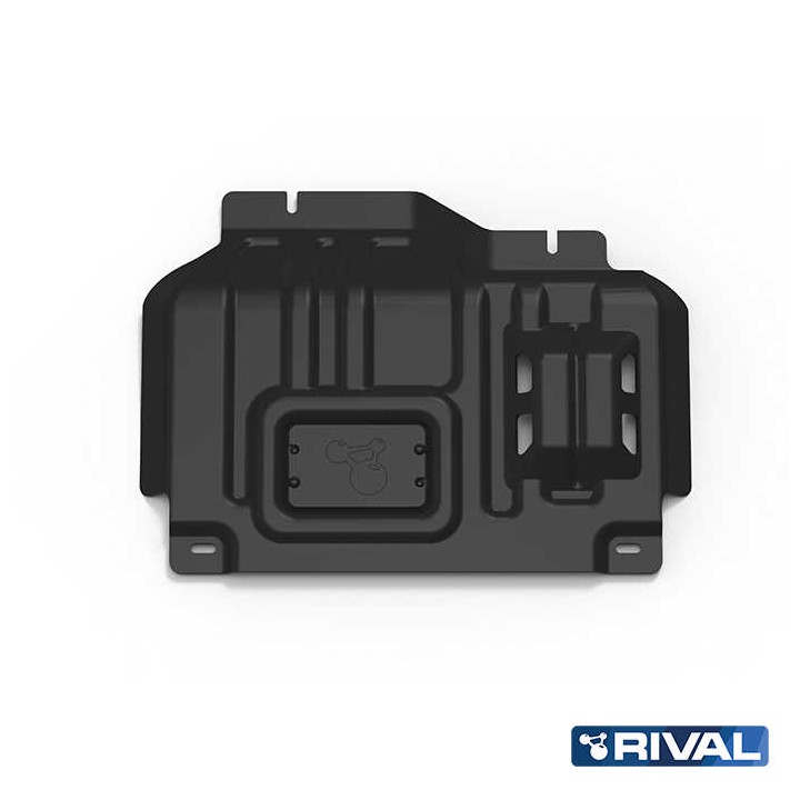 Skid Plate for Engine, Rival 2L Diesel Everest 3, Color Black, Ford Ranger / Bronco, Volkswagen Amarok Raptor 2020 - Present - E