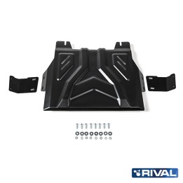 Skid Plate for Transfer Case, Rival Case, Fiat Fullback, Mitsubishi L200 / Pajero Sport 2015 - Present - EDK.ro
