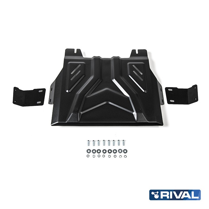 Skid Plate for Transfer Case, Rival Case, Fiat Fullback, Mitsubishi L200 / Pajero Sport 2015 - Present - EDK.ro