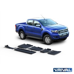 Set Scuturi Radiator, Motor, Cutie de Viteze, Cutie de Transfer, Rezervor și Rezervor AdBlue, Rival Diese, Ford Ranger 2011 - 20