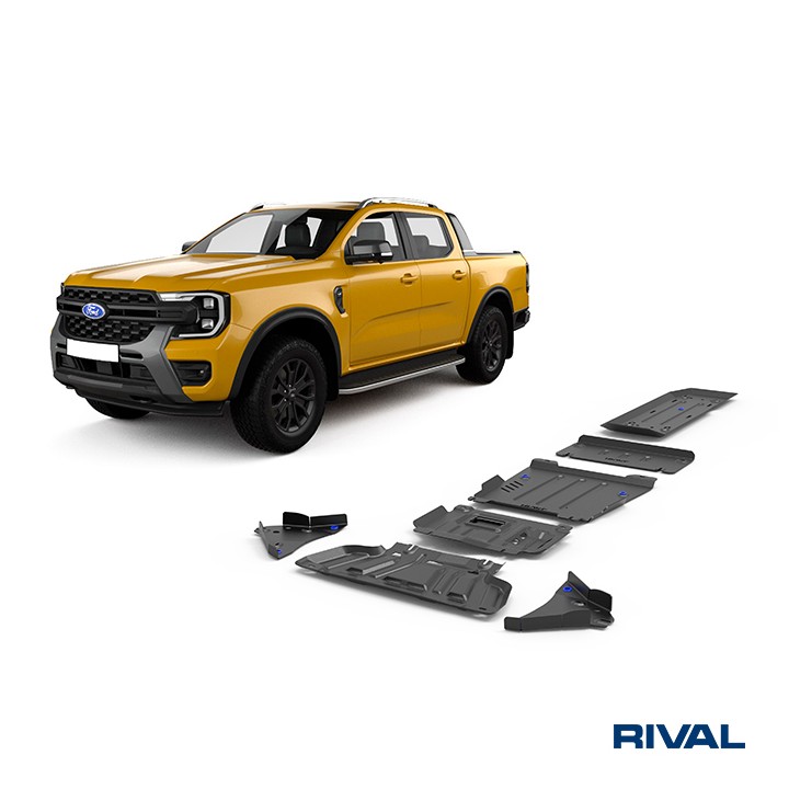 Set Scuturi Radiator, Motor, Cutie de Viteze, Cutie de Transfer, Rezervor și Brațe Față, Rival, Ford Ranger, Volkswagen Amarok 2