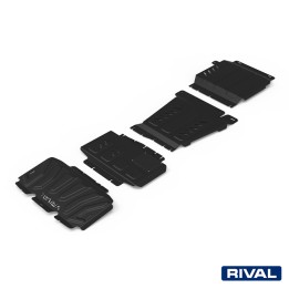 Set Scuturi Radiator, Motor, Cutie de Viteze și Cutie de Transfer, Rival 201, Mercedes-Benz X-Class, Nissan Navara / Pathfinder 