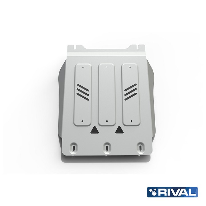 Skid Plate for Gearbox, Rival, Color Silver, Mitsubishi L200 / Pajero Sport 2006 - 2016 - EDK.ro