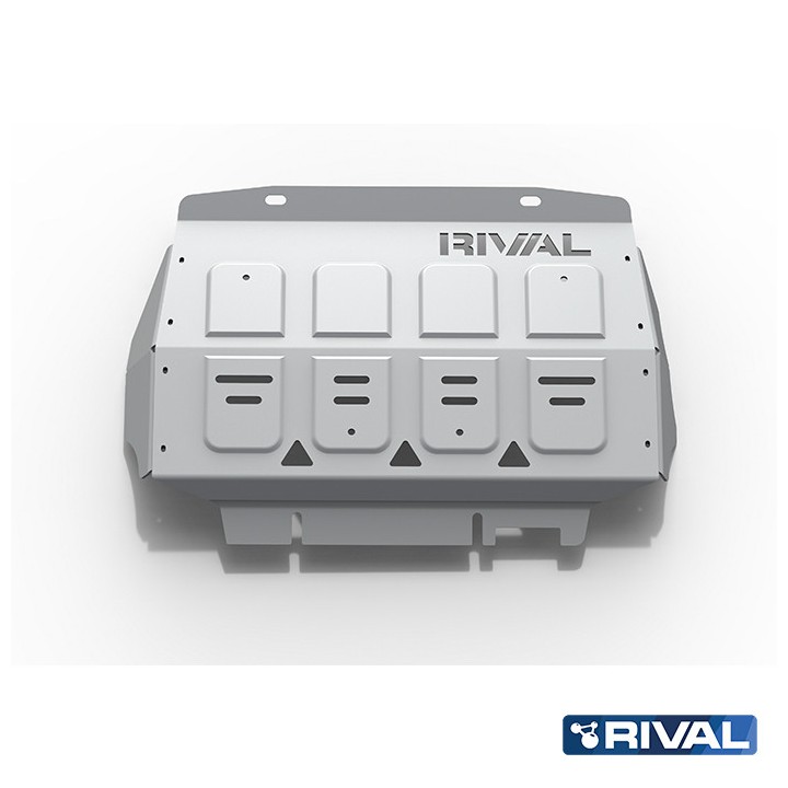Skid Plate for Radiator, Rival 2.2L Diesel, Color Silver, Ford Ranger 2011 - 2022 - EDK.ro
