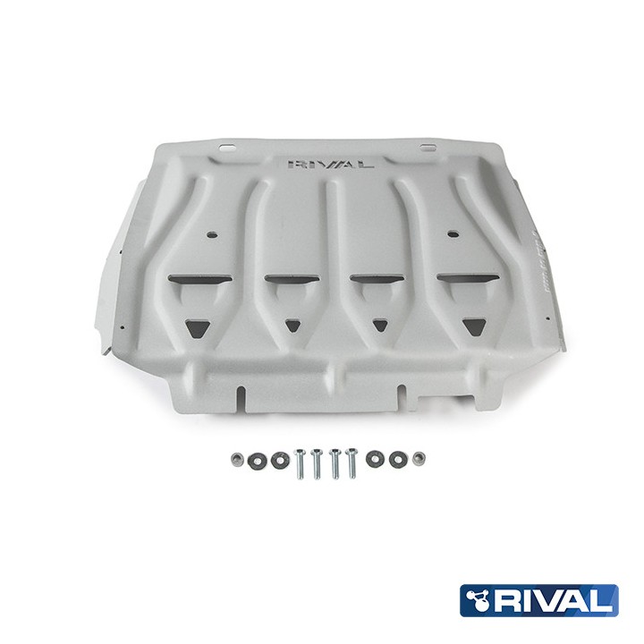 Scut Radiator, Rival 2.2L Diesel, Culoare Argintiu, Ford Ranger 2011 - 2022 - EDK.ro
