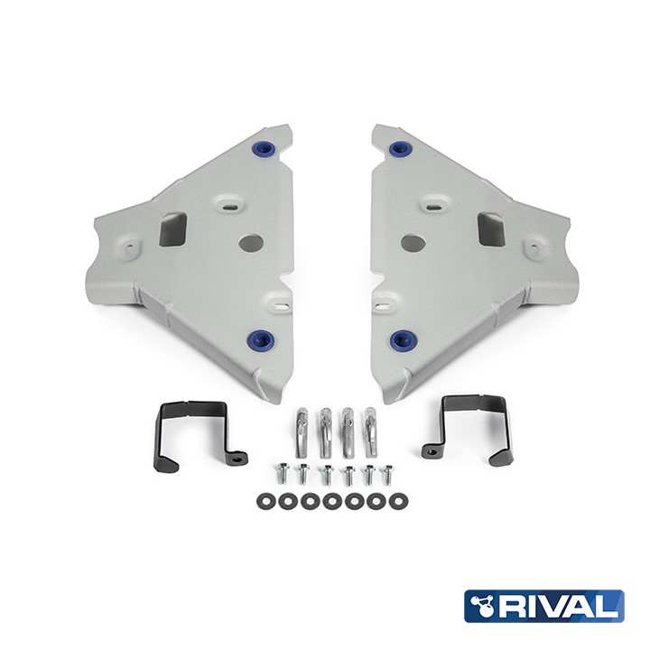 Scut Brațe Față, Rival 2.2L Diesel, Culoare Argintiu, Ford Ranger 2011 - 2022 - EDK.ro