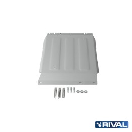 Skid Plate for Gearbox, Rival 2L Diesel / 2.2L Diesel, Color Silver, Ford Ranger Raptor 2011 - 2022 - EDK.ro