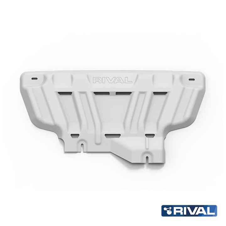 Skid Plate for Radiator, Rival 2L Gasoline / 2L Diesel / 3L Diesel Everest, Color Silver, Ford Ranger, Volkswagen Amarok 2022 - 