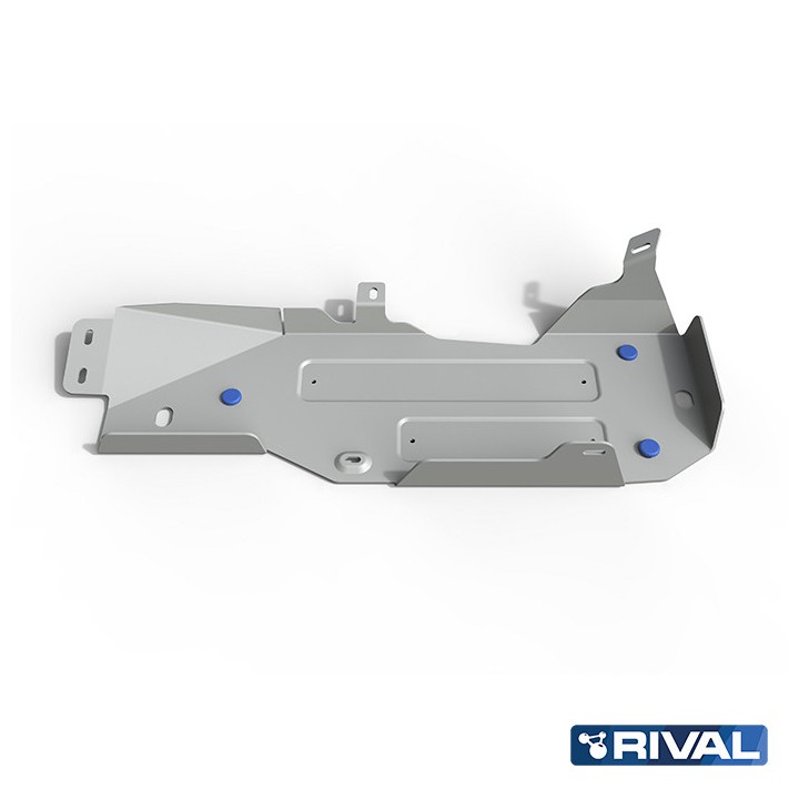 Skid Plate for Fuel Tank, Rival 3.6L Gasoline, Color Silver, Jeep Wrangler 2007 - 2018 - EDK.ro