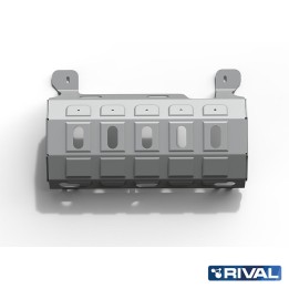 Scut Tobă de Eșapament, Rival 3.6L Benzină / 2.8L Diesel, Culoare Argintiu, Jeep Wrangler 2007 - 2018 - EDK.ro