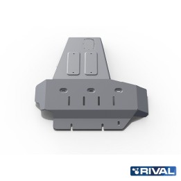 Skid Plate for Engine and Gearbox, Rival 2.8L Diesel, Color Silver, Jeep Wrangler 2007 - 2018 - EDK.ro
