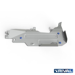 Skid Plate for Fuel Tank, Rival 2.8L Diesel, Color Silver, Jeep Wrangler 2007 - 2018 - EDK.ro