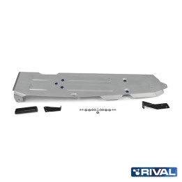 Scut Rezervor, Rival 2L Benzină / 3.6L Benzină / 2.2L Diesel, Culoare Argintiu, Jeep Wrangler 2017 - Prezent - EDK.ro