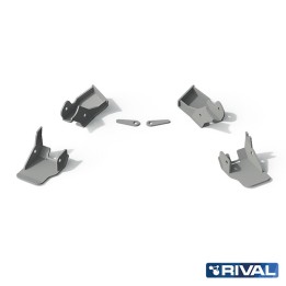 Scut Brațe Suspensie, Rival 2L Benzină / 3.6L Benzină / 2.2L Diesel, Culoare Argintiu, Jeep Wrangler 2017 - 2021 - EDK.ro