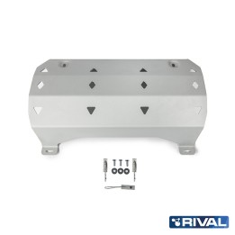 Scut Tobă de Eșapament, Rival 2L Benzină / 3.6L Benzină / 6.4L Benzină, Culoare Argintiu, Jeep Wrangler 2017 - Prezent - EDK.ro