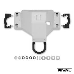Skid Plate for Rear Differential, Rival 2.1L Diesel, Color Silver, Mercedes-Benz Sprinter 2023 - Present - EDK.ro