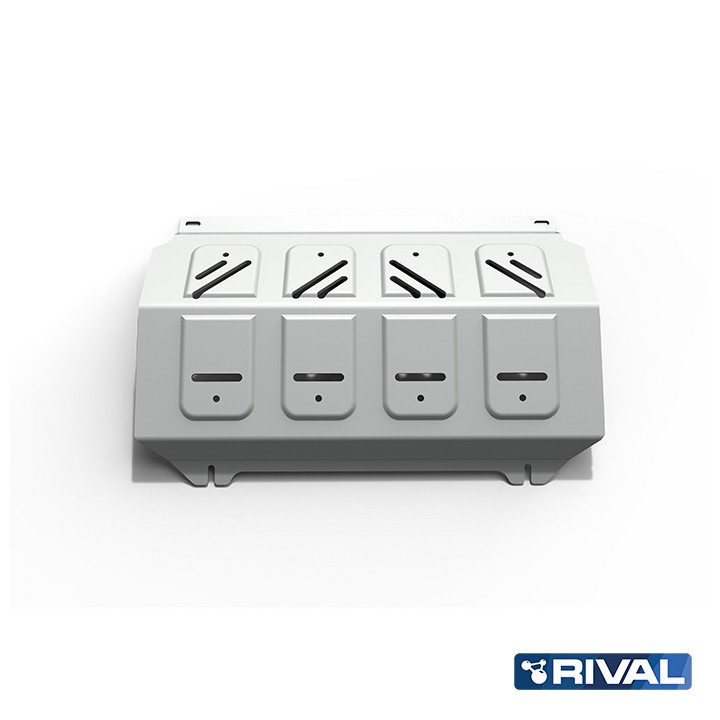 Skid Plate for Radiator, Rival, Color Silver, Mitsubishi L200 / Pajero Sport 2006 - 2016 - EDK.ro