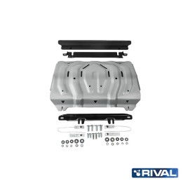 Scut Radiator, Rival Dies, Culoare Argintiu, Fiat Fullback, Mitsubishi L200 / Pajero Sport 2015 - Prezent - EDK.ro