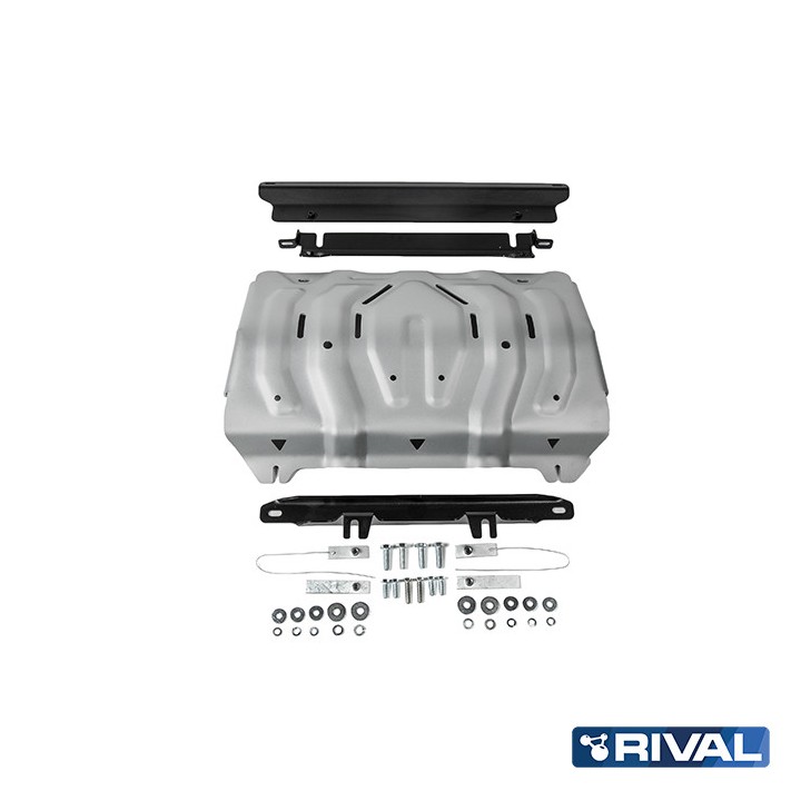 Scut Radiator, Rival Dies, Culoare Argintiu, Fiat Fullback, Mitsubishi L200 / Pajero Sport 2015 - Prezent - EDK.ro
