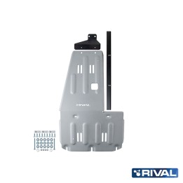 Skid Plate for Engine, Rival 3L Gasoline / 3L Diesel, Color Silver, Ineos Grenadier 2023 - Present - EDK.ro