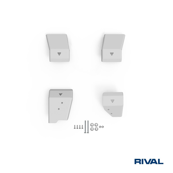 Set Scuturi, Rival 3L Benzină / 3L Diesel, Culoare Argintiu, Ineos Grenadier 2023 - Prezent - EDK.ro