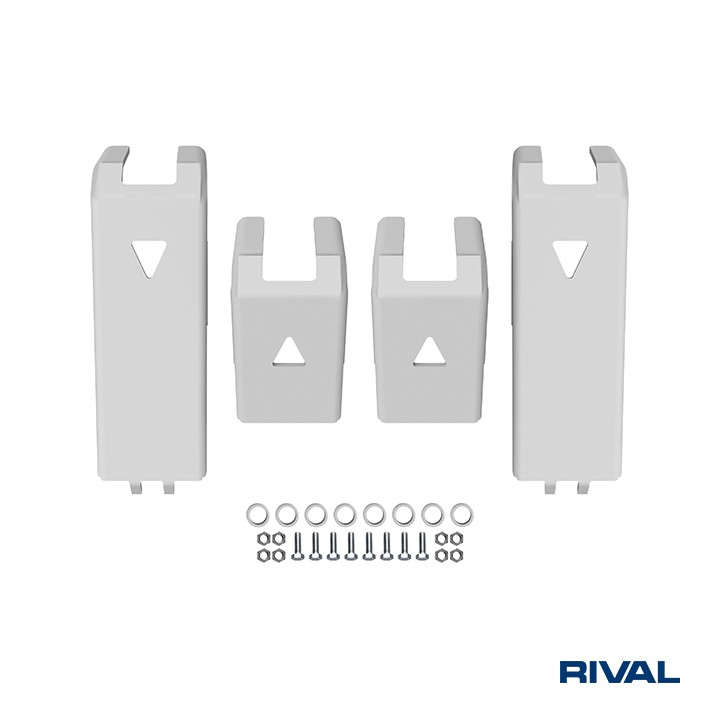 Set Scuturi, Rival 1.5L Benzină, Culoare Argintiu, Suzuki Jimny 2018 - Prezent - EDK.ro