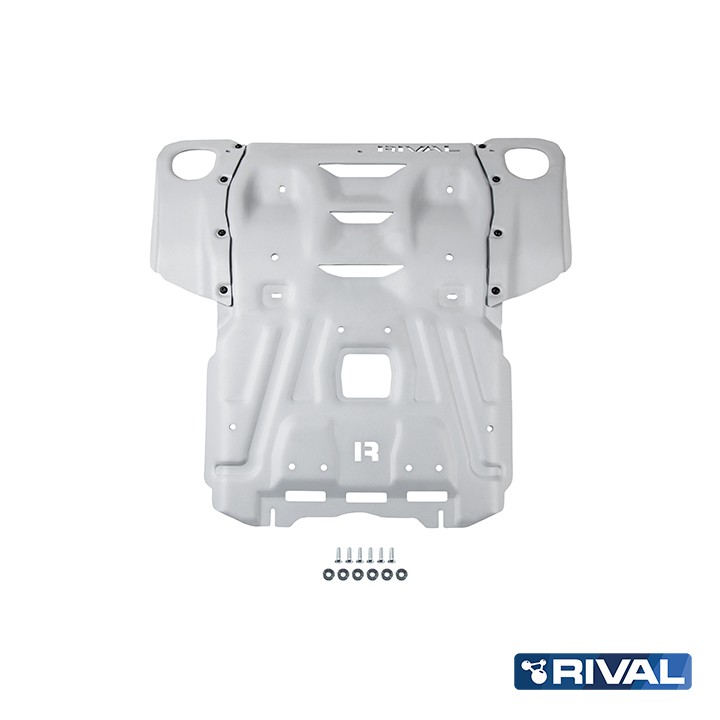 Scut Motor și Radiator, Rival 2.8L Diesel, Culoare Argintiu, Toyota Hilux 2018 - Prezent - EDK.ro